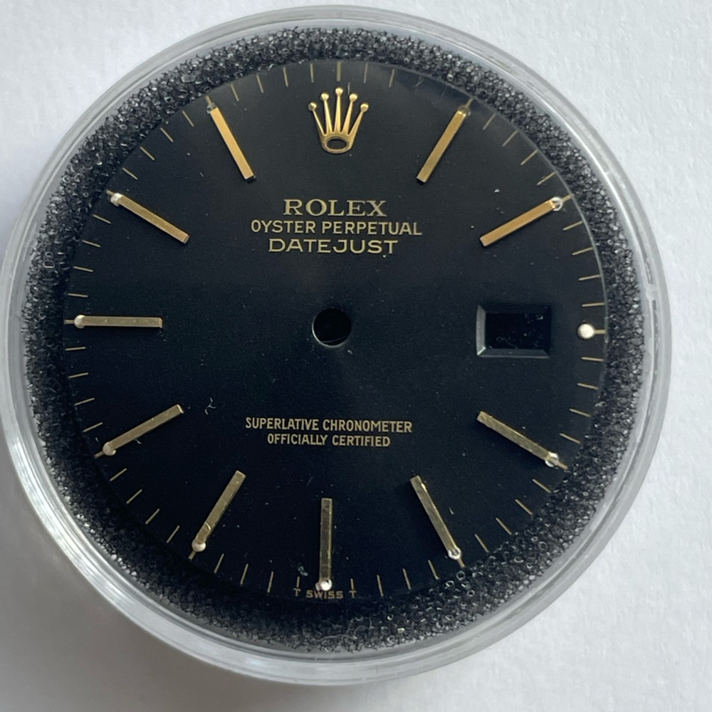 ROLEX Datejust 28mm black dial
